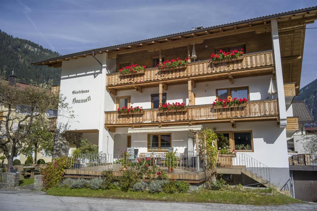 Gästehaus Hoamatl Mayrhofen Exterior foto